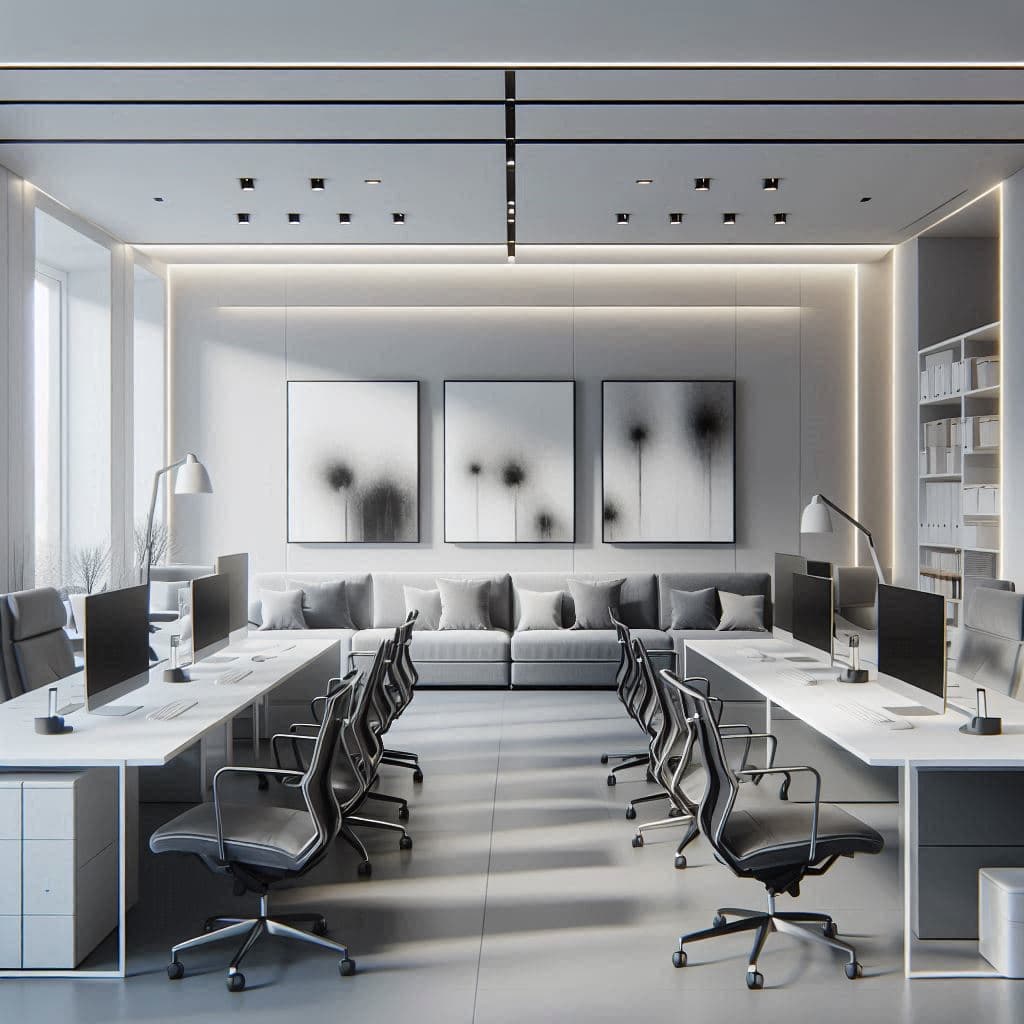 临时项目组写字楼办公办公区绿植配置面对工位使用率突然变化应按什么顺序处理